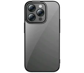 Baseus ARMC021101 Glitter kryt pro Apple iPhone 14 Pro Max černá / + tvrzené sklo