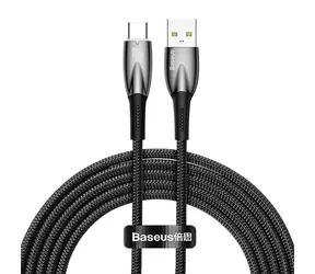 Baseus CADH000501 Kabel USB-A (M) - USB-C (M) 2 m černá / 100W