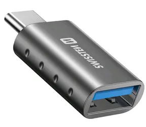 SWISSTEN OTG adaptér redukce USB-C - USB-A (M/F)