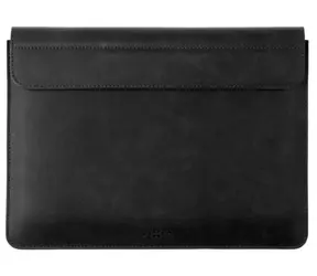 FIXED Oxford Kožené pouzdro pro Apple MacBook Air 15.3" (2023) M2 černá