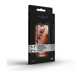 FIXED Armor Prémiové ochranné tvrzené sklo s aplikátorem pro Apple iPhone 7/8/SE (2020/2022) černá