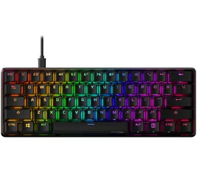 HyperX Alloy Origins 60 černá / Herní klávesnice / mechanická / HyperX Red / US / RGB / USB-C