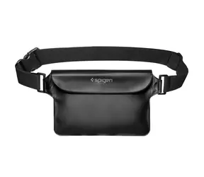 Spigen Aqua Shield WaterProof Waist Bag A620 černá / vodotěsné sportovní pouzdro / IPX8
