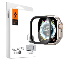 Spigen Glass tR Slim Pro ochranné sklo pro Apple Watch Ultra 49mm černá