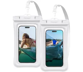 Spigen Aqua Shield Floating Case A610 Voděodolné pouzdro bílá 2 ks