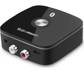 UGREEN Bluetooth 5.1 Přijímač 2x RCA(F)/jack 3.5mm(F) aptX HD černá