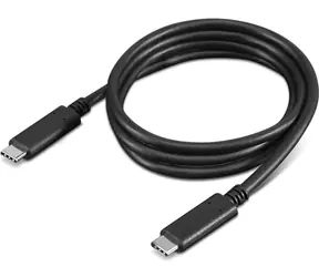 Lenovo Kabel USB-C(M) - USB-C(M) 1m černá / 2x USB-C (M) / 100W@20V/5A / 10 Gbs