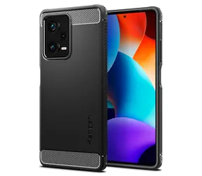 Spigen Rugged Armor Ochranný kryt pro Xiaomi Redmi Note 12 Pro+ 5G černá