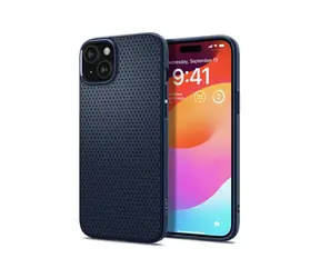 Spigen Liquid Air ochranný kryt pro Apple iPhone 15 modrá