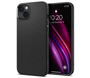 Spigen Liquid Air ochranný kryt pro Apple iPhone 15 Plus černá