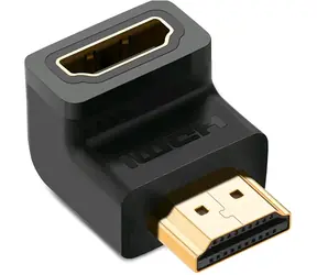 UGREEN HD112 Adaptér úhlový (M-F) 4K HDMI černá