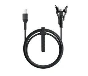 Nomad Kevlar USB-A Universal  kabel - 1.5 m černá
