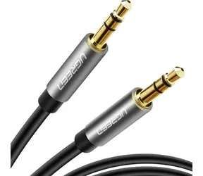 Ugreen 10733 Kabel Jack 3.5 mm (M) - Jack 3.5 mm (M) 1 m černá
