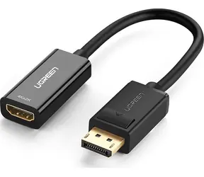 Ugreen MM137 Redukce DisplayPort (M) - HDMI (F) 0.25 m černá