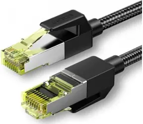 Ugreen NW150 Cat 7 F/FTP Ethernet RJ45 1 m černá / opletený