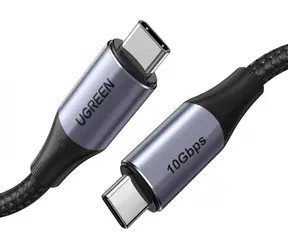 Ugreen US355 Kabel USB-C 3.1 Gen.2 (M) - USB-C 3.1 Gen.2 (M) 1 m černá / 5A / 100W / 4K / 10Gbps