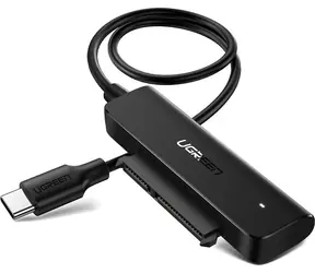 Ugreen Adaptér USB-C 3.0 (M) - 2.5" SATA III 0.5 m černá