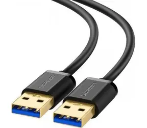 Ugreen Kabel USB-A 3.0 (M) - USB-A 3.0 (M) 1 m černá