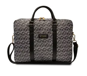 GUESS PU G Cube Computer Bag 15/16" černá