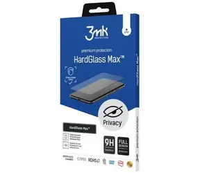 3mk HardGlass MAX Privacy Tvrzené sklo pro Samsung Galaxy A34 5G (SM-A346) černá