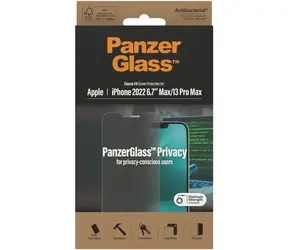 PanzerGlass Privacy AB Tvrzené sklo pro Apple iPhone 14 Plus/13 Pro Max číra