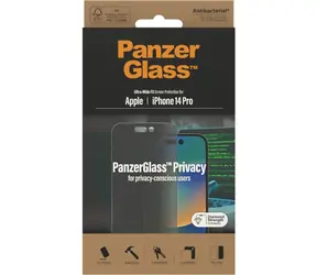 PanzerGlass UWF Privacy AB Tvrzené sklo pro Apple iPhone 14 Pro černá