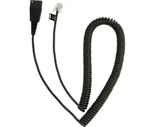 Jabra QD-RJ10 Připojovací kabel GN 0.7 m černá 