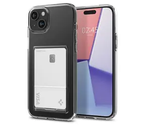 Spigen Crystal Slot crystal clear zadní kryt pro iPhone 15 Plus