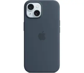 Apple Silikonový kryt s MagSafe pro iPhone 15 bouřkově modrá