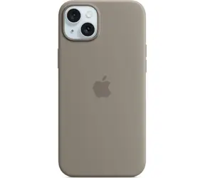 Apple Silikonový kryt s MagSafe pro iPhone 15 Plus jílově šedá