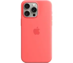 Apple Silikonový kryt s MagSafe pro iPhone 15 Pro Max světle melounová