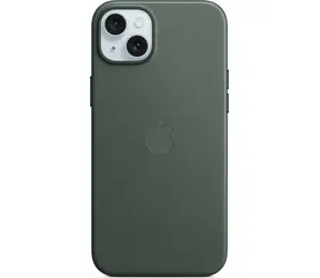 Apple Kryt z tkaniny FineWoven s MagSafe pro iPhone 15 Plus listově zelená