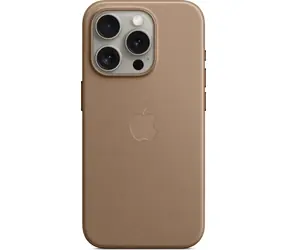 Apple Kryt z tkaniny FineWoven s MagSafe pro iPhone 15 Pro kouřová