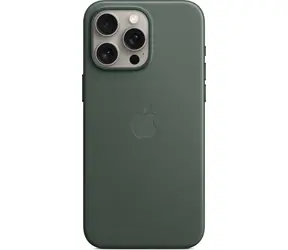 Apple Kryt z tkaniny FineWoven s MagSafe pro iPhone 15 Pro Max listově zelená