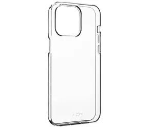 FIXED Slim AntiUV gelový kryt odolný proti zažloutnutí pro Apple iPhone 15 Pro čirá