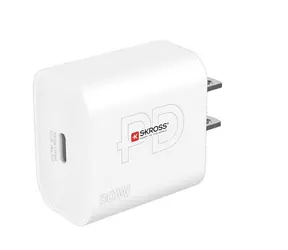 SKROSS Rychlonabijecí adaptér / 1x USB-C / 30W / US zásuvka typ A 