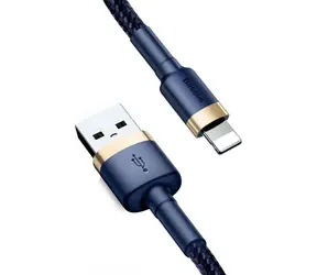 Baseus CALKLF-CV3 Kabel USB-A (M) - Lightning (M) 2 m modro-zlatá
