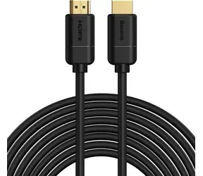Baseus CAKGQ-E01 Kabel HDMI 2.0 (M) - HDMI 2.0 (M) 8 m černá / 4K / 30Hz / HDR / 18Gbps