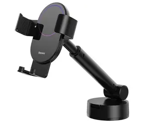 Baseus SUYL-JY01 Sumplism Gravity Držák na mobil do auta s přísavkou černá