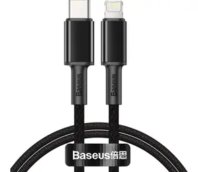 Baseus CATLGD-01 Kabel USB-C (M) - Lightning (M) 1 m černá / 20W