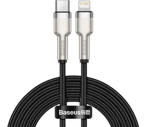 Baseus CATLJK-B01 Kabel USB-C (M) - Lightning (M) 2 m černá / 20W