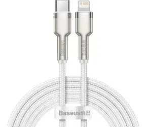 Baseus CATLJK-B02 Kabel USB-C (M) - Lightning (M) 2 m bílá / 20W
