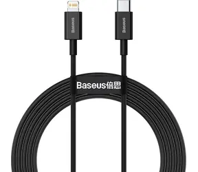 Baseus CATLYS-C01 Kabel USB-C (M) - Lightning (M) 2 m černá / 20W