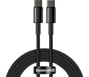 Baseus CATWJ-A01 Kabel USB-C (M) - USB-C (M) 2 m černá / 100W