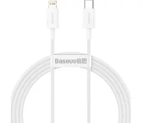 Baseus CATLYS-C02 Kabel USB-C (M) - Lightning (M) 2 m bílá / 20W