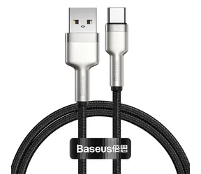 Baseus CAKF000101 Kabel USB-A (M) - USB-C (M) 1 m černá / 66W