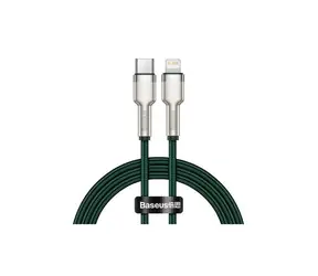 Baseus CATLJK-B06 Kabel USB-C (M) - Lightning (M) 2 m zelená / 20W