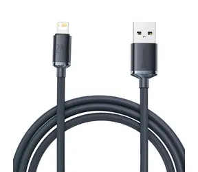 Baseus CAJY000101 Kabel USB-A (M) - Lightning (M) 2 m černá