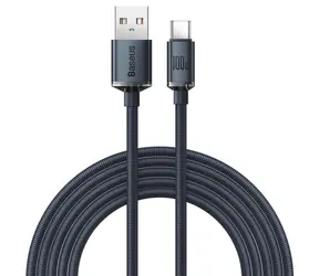 Baseus CAJY000501 Kabel USB-A (M) - USB-C (M) 2 m černá / 100W