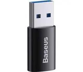 Baseus ZJJQ000101 Adaptér USB-A (M) - USB-C (F) černá